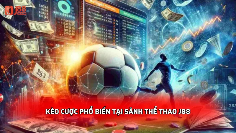 Kèo cược phổ biến tại sảnh thể thao J88